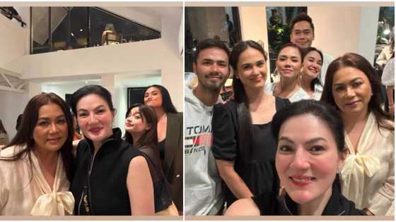 Carmina Villaroel posts photos captured from Dina Bonnevie's birthday party