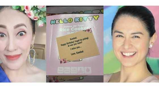 Ai-Ai delas Alas, tuwang-tuwa sa regalo ni Marian Rivera na ‘Hello Kitty’ appliances at sweet note