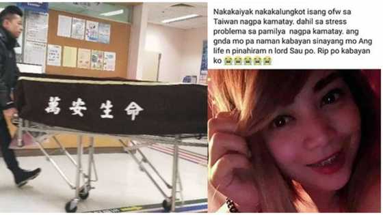 Pinay OFW sa Taiwan, nagpakamatay sa pamamagitan ng pagbibigti