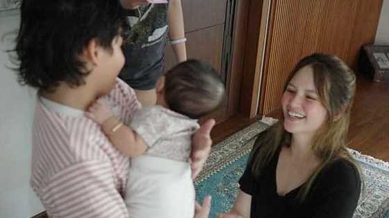Ellen Adarna happily shares new snaps of Elias Modesto with Baby Liana