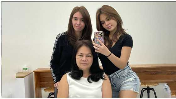 Ivana Alawi at kapatid na si Amira, nakasama ang kanilang mama sa isang salon date