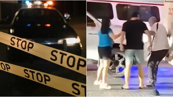 Driver's license of pick-up driver caught beating a senior citizen bus driver gets suspended by DOTr