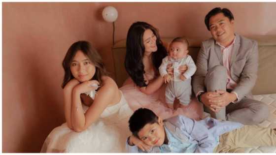 Dimples Romana shares lovely family photos: "the FAhmeely is complete"