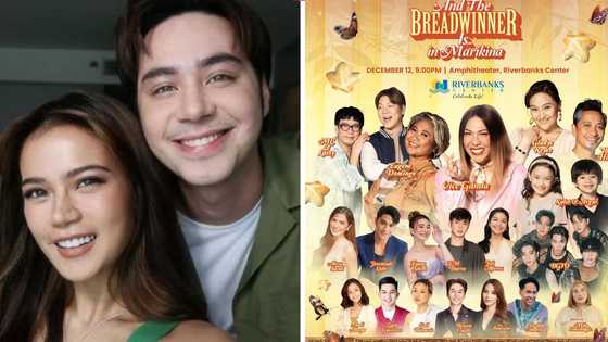 Maris Racal, Anthony Jennings, di pa rin kasama sa poster ng "And The Breadwinner Is" sa isang event