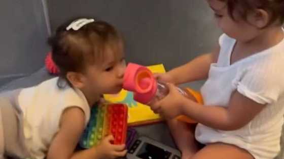 Video ni baby Thylane Bolzico na pinapainom si baby Dahlia Heussaff, viral na