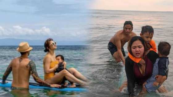 Paggaya ng isang pamilya sa picture nina Coleen Garcia, kinaaliwan ng netizens