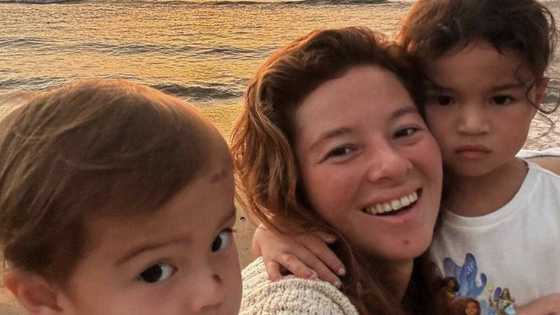 Andi Eigenmann, nilinaw kung saan nakuha ni Koa ang kanyang sugat sa mukha