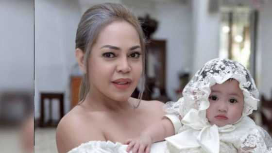 Ethel Booba's cute baby gets baptized
