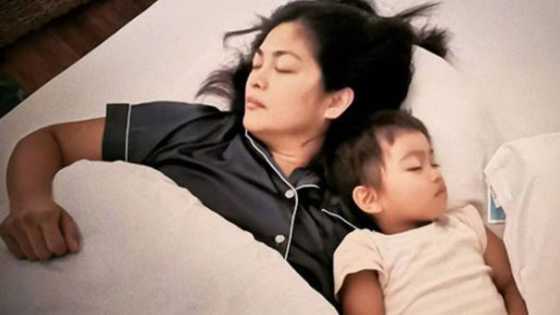 Miriam Quiambao experiences mommy scare when son came down with high fever