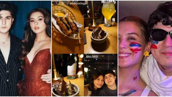 Mavy Legaspi at Ashley Ortega, Sweet Moments sa Aya Manila