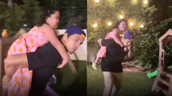 Video ng pakikipaglaro ni Marc Pingris kay baby Tali Sotto, viral na