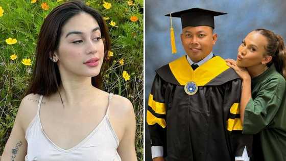 Zeinab Harake positively reacts to Awra Briguela’s post on dad Oneal Brian earning master's degree