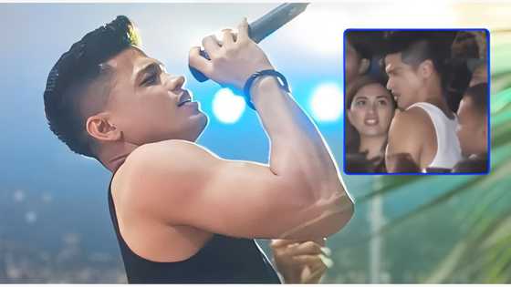 Vin Abrenica, ninakawan ng halik ng lalaking fan habang kumakanta