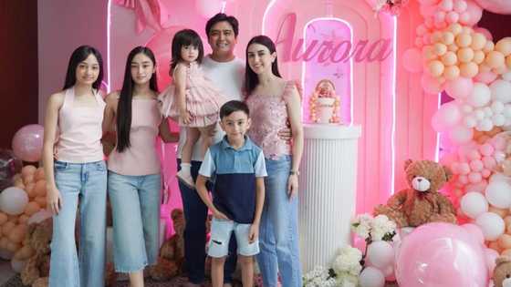 Alfred Vargas and wife Yasmine throw vibrant birthday party for daughter Aurora