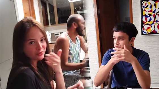 Derek Ramsay on Ellen Adarna's comment about his son, Austin Ramsay: "May sumingit na naman dito"