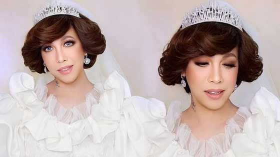 Vice Ganda recreates Princess Diana's iconic wedding look; celebrities react