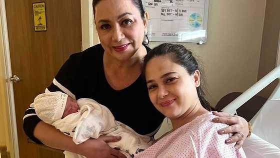 Dina Bonnevie, masayang ibinida ang panibagong apo niya