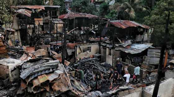 50 na bahay, natupok ng apoy sa Cebu dahil sa naiwang nakasinding kandila