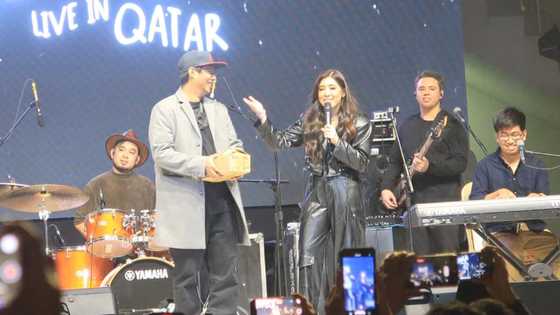 Moira Dela Torre, naiabot na ang pinasabay na danggit sa pagpunta niya sa Qatar