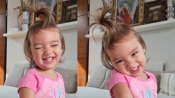 Baby Thylane, todo pa-cute sa video na sinend ni Nico Bolzico kay Solenn Heussaff