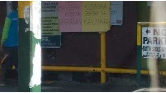 Mesa at upuan na pinaglalagyan ng mga ayuda sa 1 community pantry, tinangay rin