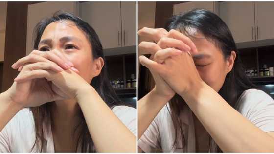 Lovely Abella, shares heartbreaking video of her crying hard and praying