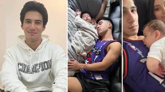 Albie Casiño shares adorable photos and clips featuring his baby boy