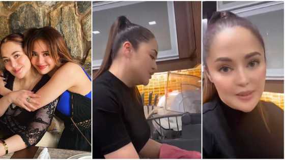 Jessa Zaragosa, nagpaliwanag kung bakit naka-makeup siya habang naghuhugas ng plato