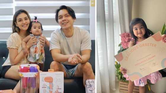 Carlo Aquino's daughter Enola Mithi receives lovely award from school