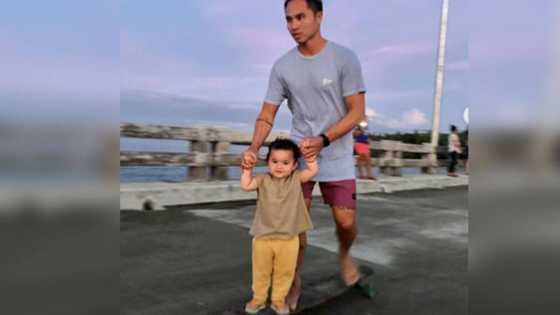 Philmar Alipayo posts sweet moments with Baby Lilo in Siargao