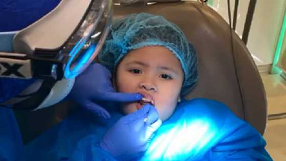 Pauleen Luna documents Tali Sotto’s first visit to dentist