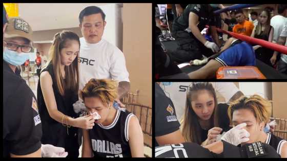 Gena Mago, nag-alala at inasikaso si Xander Arizala matapos ma-knockout ni Makagwapo