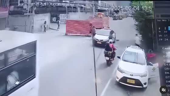 Rider na nag-counterflow, nakipagsuntukan sa dalawang sumitang RTA officers