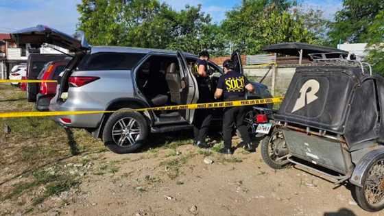 SUV linked to slain policewoman and son found abandoned in Angeles City