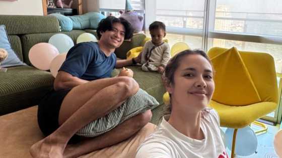 Megan Young at Mikael Daez, masayang ipinagdiwang ang 1st birthday ni Leon; Megan, ipinasilip ang celebration