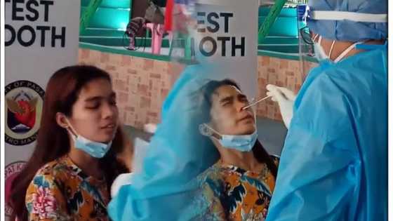 Video ng pag-swab sa isang babae, viral sa social media