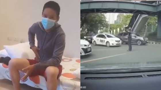 Sekyu na nabundol ng SUV, nakalabas na ng ospital; determinadong ituloy ang demanda laban sa driver