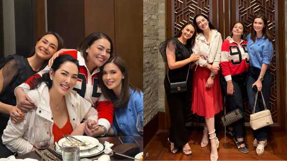 Donita Rose, Ruffa Gutierrez, Karla Estrada at Sunshine Cruz, nag-bonding: "Grateful for sisters"