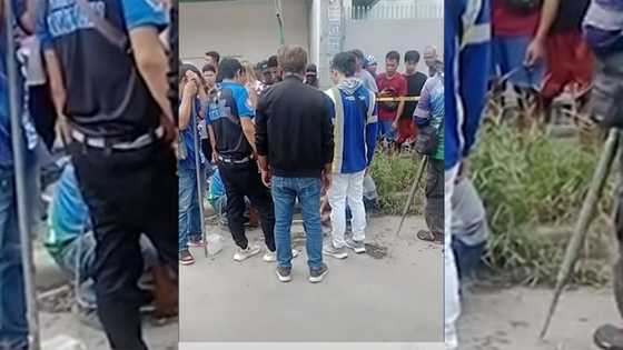 Babae, nasagip sa drainage canal matapos pumasok upang maghanap ng pagkain