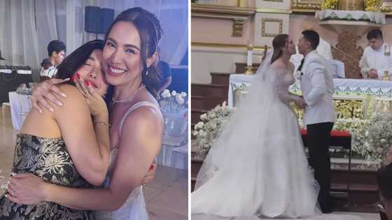 Dani Barretto, may sweet na mensahe para sa newlyweds na sina Michele Gumabao at Aldo Panlilio