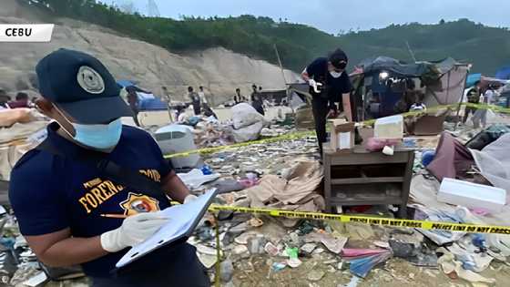 Putol na paa ng tao, kasamang nahukay ng mga namamasura sa landfill sa Cebu