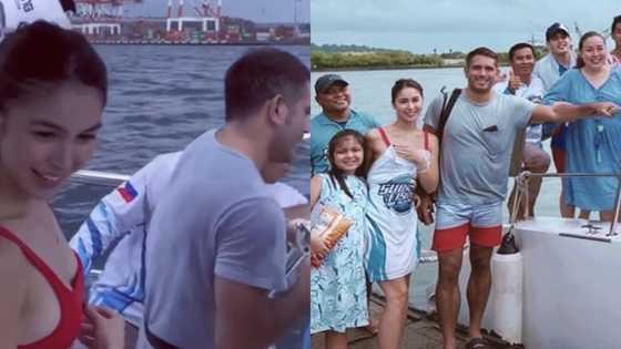 Marjorie Barretto, sinamahan sina Julia Barretto, Gerald Anderson sa pangingisda