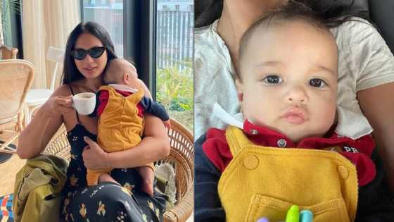 Isabelle Daza finally shows off face of her adorable 2nd baby