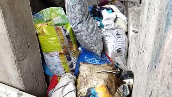 Naaagnas na lalaki, natagpuang nakasako at nakahalo sa mga basura sa loob mismo ng kanyang bahay
