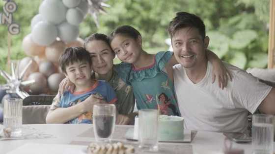 Dingdong Dantes receives a sweet birthday surprise from Marian Rivera and kids