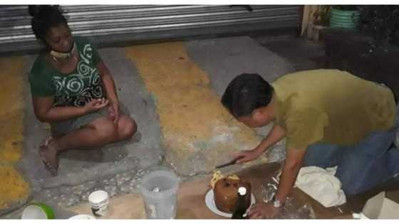 Pari na nagdiwang ng Bagong Taon kasama ang mga tao sa ilalim ng tulay sa QC, viral
