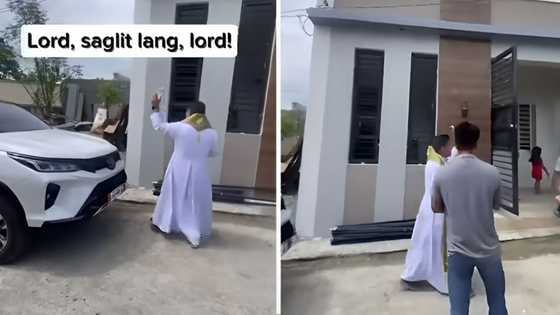 Video ng bata na napa shoutout sa pari, "Lord, saglit lang, Lord" dahil di mahanap tsinelas, viral