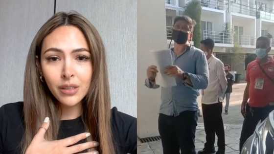 Maggie Wilson claims staff from ex-husband's company entered her home illegally