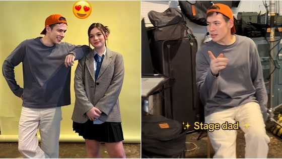 Jake Ejercito, nagpost ng BTS ng pictorial ni Ellie, proud na tinawag ang sariling "stage dad"