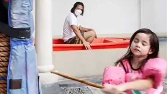 Robin Padilla teaches amazing stunts to his daughter Isabella